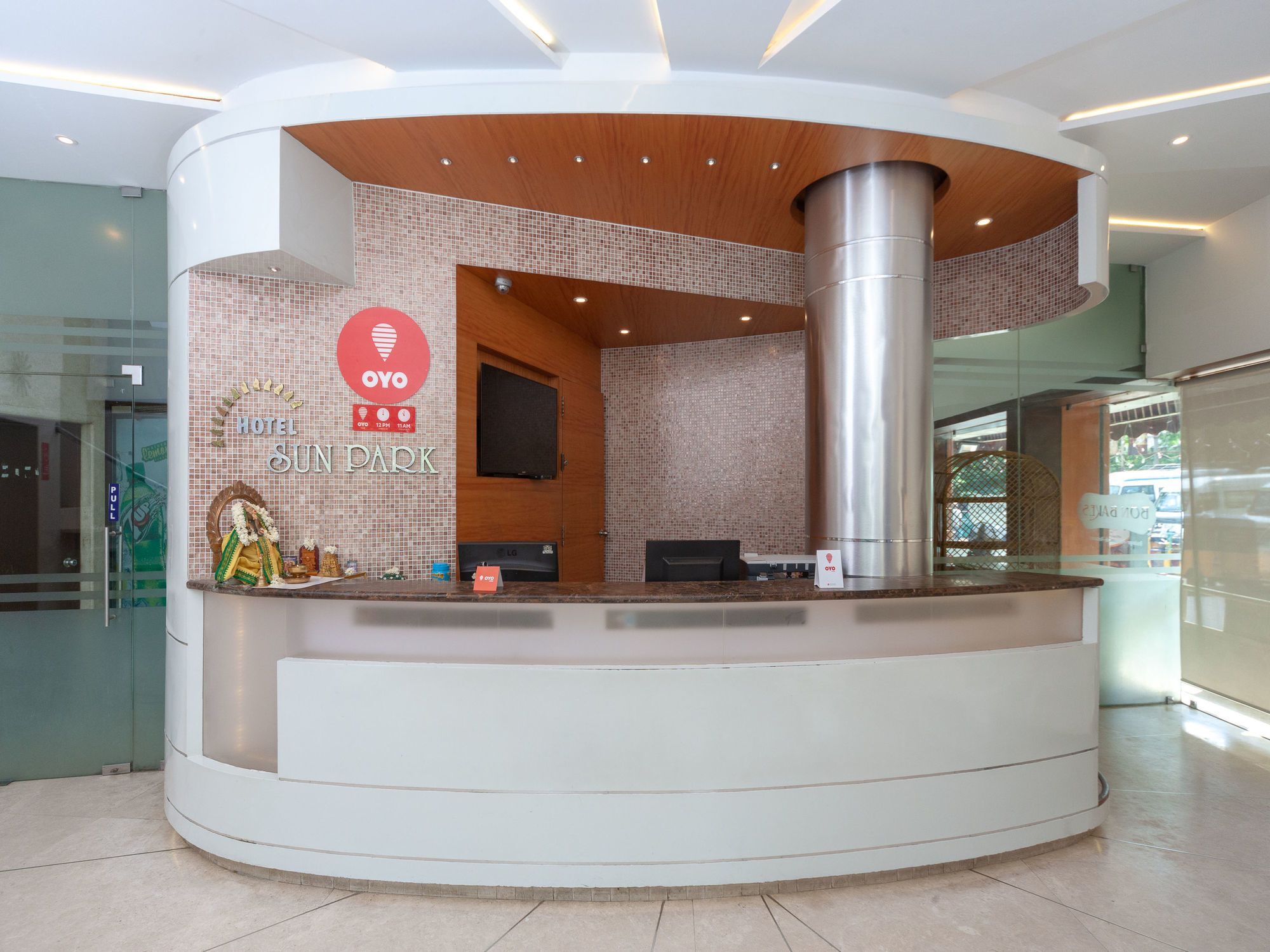 Hotel Sun Park Puducherry Exterior foto